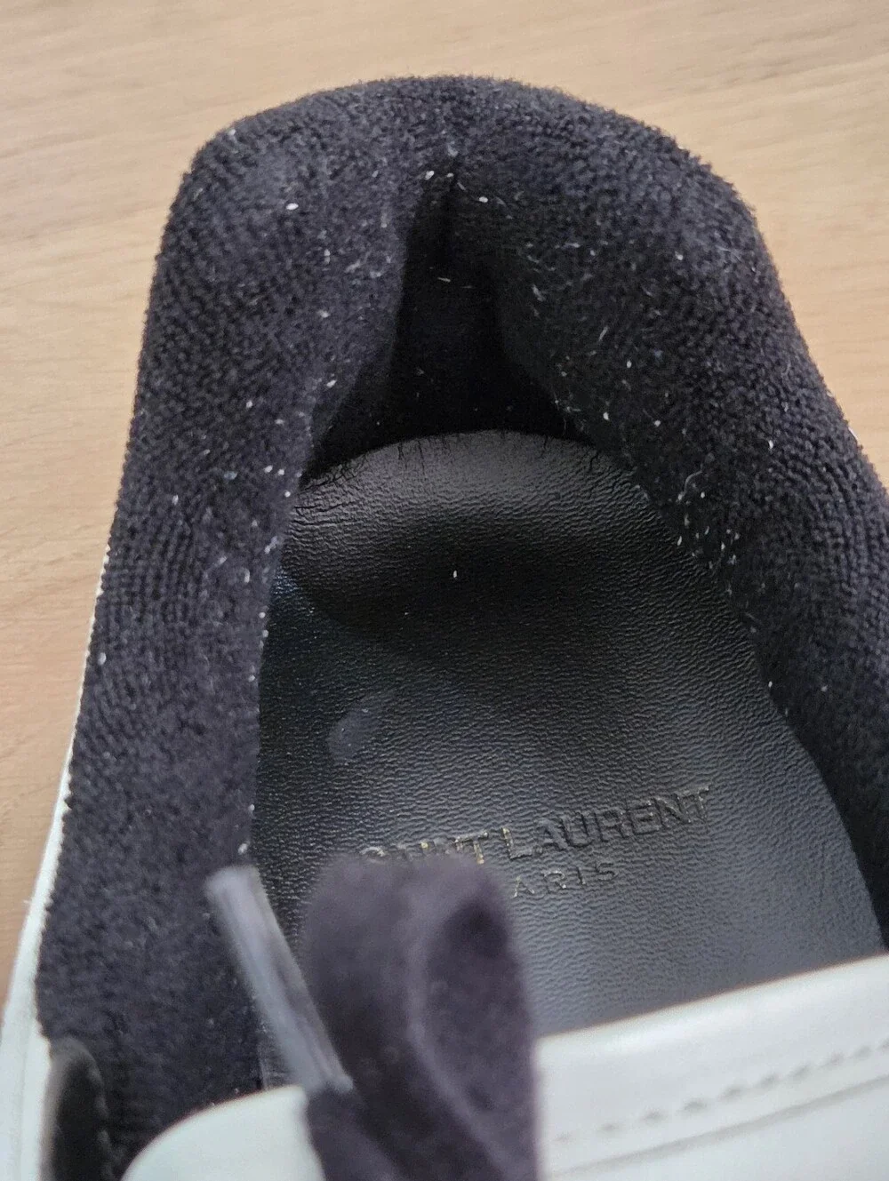 Saint Laurent Unisex Sl61 Low Top Sneaker 42.5 (M 9) Designer Streetwear Casual
